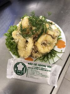 Mực tươi chiên bơ