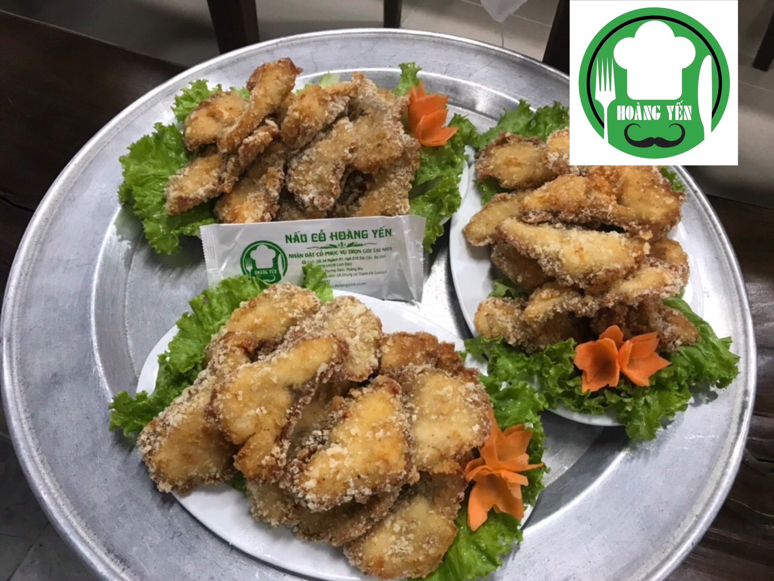 Cá diêu hồng chiên xù