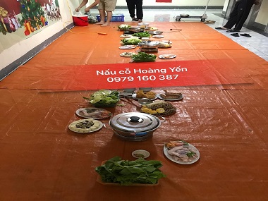 NẤU CỖ TẠI TẦNG 3 HH2B CHUNG CƯ LINH ĐÀM, HOÀNG MAI, HÀ NỘI 0979160387