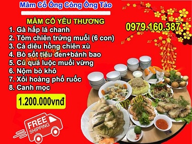 NẤU CỖ ÔNG CÔNG ÔNG TÁO TẠI NHÀ 0979160387